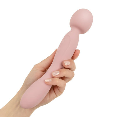 Вибромассажер Good Vibes Only - SIMI Double-Sided Wand Vibrator Soft Silicone - фото 8