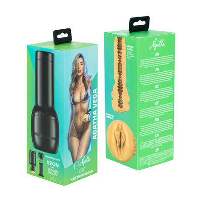 Мастурбатор Kiiroo Feel Agatha Vega PBC, сумісний із PowerBlow та Keon - фото 11