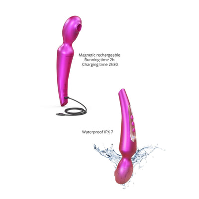 Стимулятор для клитора Love To Love Pleaser Iridescent, эффект постукивания - фото 13