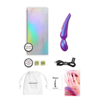 Стимулятор для клитора Love To Love Pleaser Iridescent, эффект постукивания - фото 7
