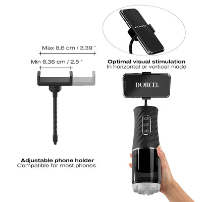 Автоматический мастурбатор Dorcel THRUST BLOW PRO, имитация фрикций+вращение - фото 5