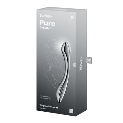 Металевий дилдо Satisfyer Pure Gravity 1 - фото 5