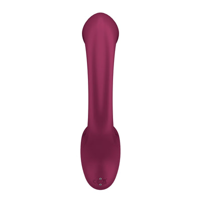 Вагинально-клиторальный вибратор Satisfyer G for Goddess 2 Wine Red, 2 мотора - фото 10