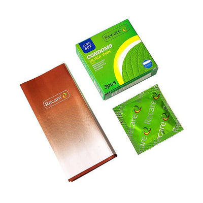 Презервативы Recare Ultra Thin Mint Condoms - фото 3