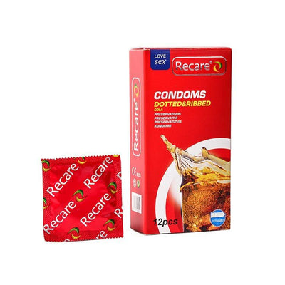 Презервативи Recare Cola Dotted&Ribbed Condoms - фото 8