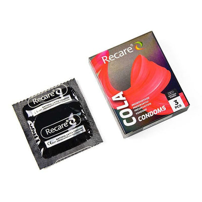 Презервативы Holographic Recare Cola Dotted&Ribbed Condoms - фото 2