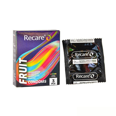 Презервативы Holographic Recare Color Fruit Flavour Condoms - фото 8