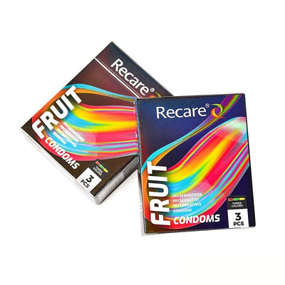 Презервативы Holographic Recare Color Fruit Flavour Condoms - фото 11