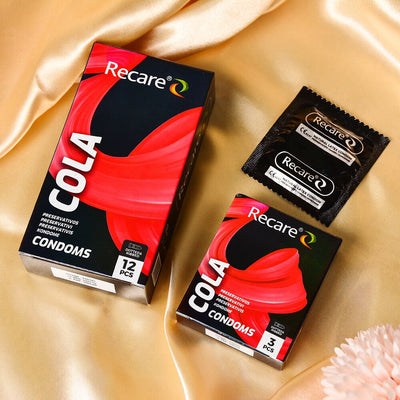 Презервативы Holographic Recare Cola Dotted&Ribbed Condoms - фото 11