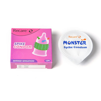 Насадка на член Recare Spike Condom Pink - фото 4