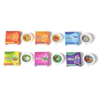 Насадка на член Recare Spike Condom Purple - фото 5