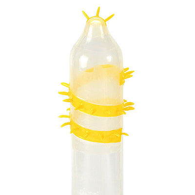 Насадка на член Recare Spike Condom Yellow - фото 2