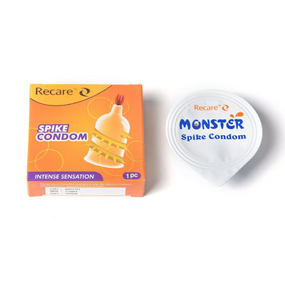 Насадка на член Recare Spike Condom Yellow - фото 4