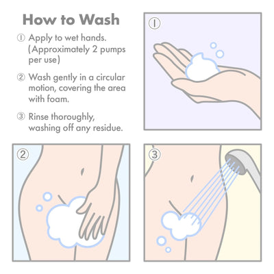 Пена для интимного ухода Iroha Intimate Wash Foam Type Damask Rose and Geranium - фото 6