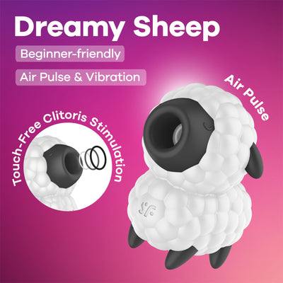Вакуумный клиторальный стимулятор Satisfyer Dreamy Sheep - фото 6
