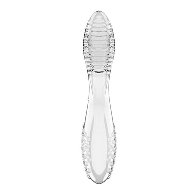 Двусторонний стеклянный дилдо Satisfyer Dazzling Crystal 2 - фото 1