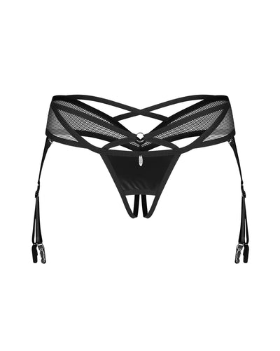 Трусики Obsessive Dominna crotchless thong - фото 3