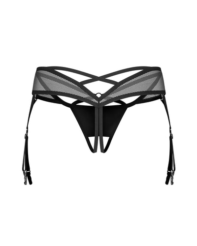 Трусики Obsessive Dominna crotchless thong - фото 4