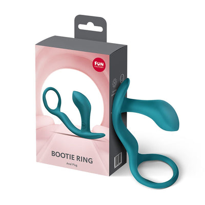 Анальная пробка с эрекционным кольцом Fun Factory BOOTIE RING - фото 21