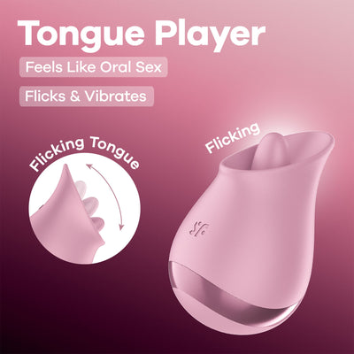 Вібростимулятор для клітора Satisfyer Tongue Player - фото 6
