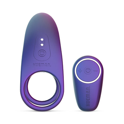 Ерекційне віброкільце Hueman - Infinity Ignite Vibrating Cock Ring - фото 3