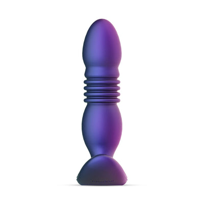 Анальная пробка с вибрацией и пульсацией Hueman - Supernova Thrusting Buttplug - фото 3