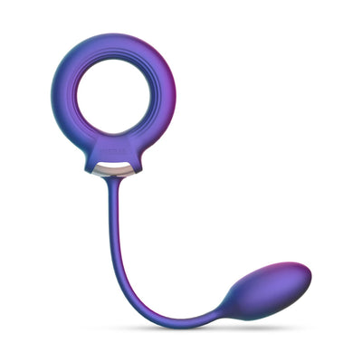 Эрекционное виброкольцо с виброяйцом Hueman - Eclipse Anal Vibrator - фото 2