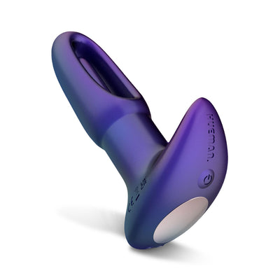 Анальная пробка с виброязычком Hueman - Voyager Butt Plug With Tapping - фото 4