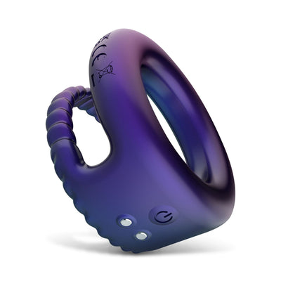 Эрекционное виброкольцо Hueman - Jupiter Vibrating Cock and Ball Ring - фото 6