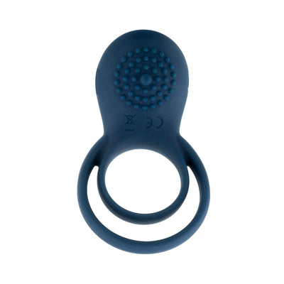 Эрекционное кольцо Boners Vibrating Double Cock Ring - фото 3