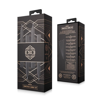 Набір свічок Rosy Gold - Seduction Candle Set - фото 6