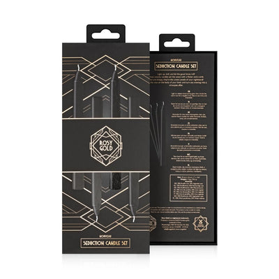 Набір свічок Rosy Gold - Seduction Candle Set - фото 7