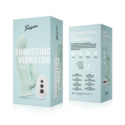 Вибратор-кролик Teazers Thrusting Vibrator - фото 5