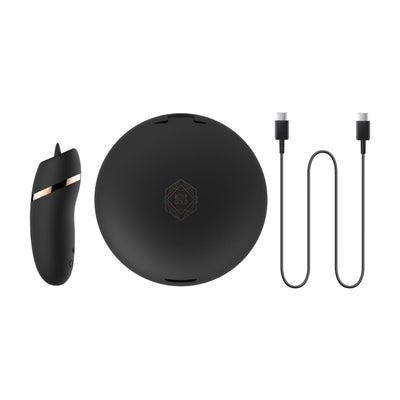 Мини-вибратор с язычком Rosy Gold - Vibrating & Licking Dual Stimulator - фото 6