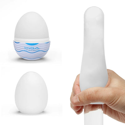 Мастурбатор-яйце Tenga Egg Wavy - фото 4