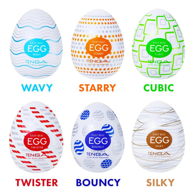 Мастурбатор-яйце Tenga Egg Starry - фото 5