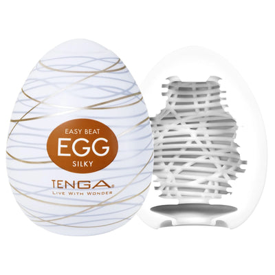 Мастурбатор-яйце Tenga Egg Silky - фото 2