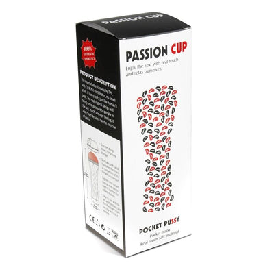 Мастурбатор с вибрацией Passion Cup - Vagina - фото 9