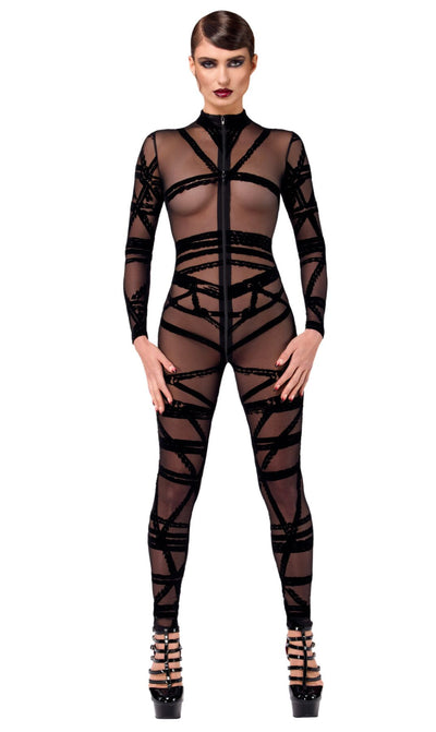 Комбинезон Noir Handmade F357 Bondesque Catsuit S - фото 31