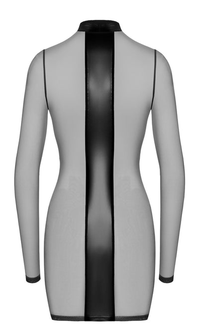 Платье Noir Handmade F369 Crossfire Mesh & Wetlook Mini dress S - фото 22