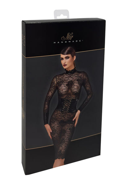 Платье Noir Handmade F375 Noirelle Lace Corset Midi dress S - фото 19