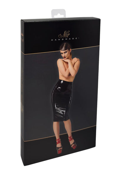 Спідниця Noir Handmade F378 Dominae Column PVC pencil skirt - фото 59