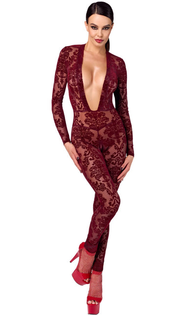 Бодистокинг Noir Handmade F382 Kink Royal Catsuit S - фото 39