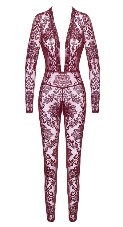 Бодистокинг Noir Handmade F382 Kink Royal Catsuit S - фото 15