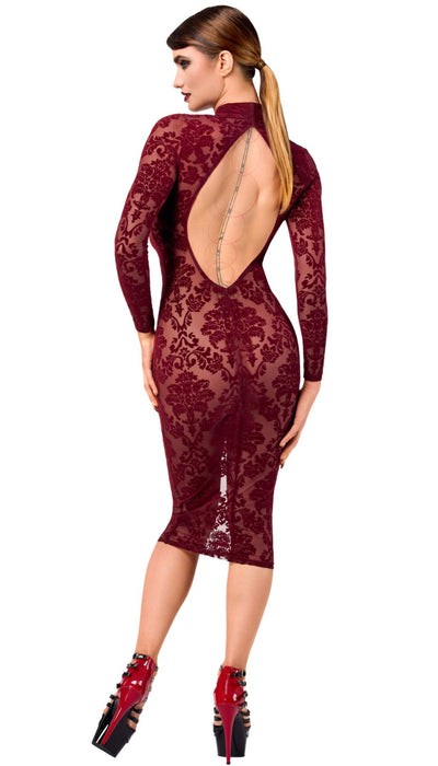 Платье Noir Handmade F384 Kink Royal midi dress S - фото 6