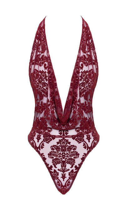 Боді Noir Handmade F386 Kink Royal cascade bodysuit - фото 7