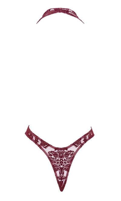 Боді Noir Handmade F386 Kink Royal cascade bodysuit - фото 28