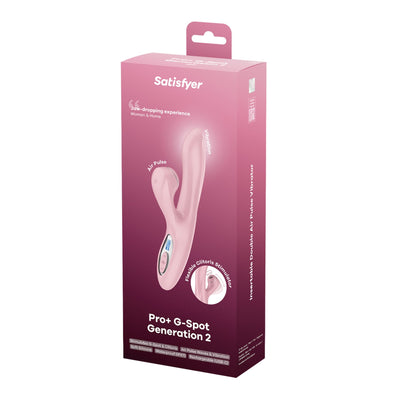 Вакуумный вибратор-кролик Satisfyer Pro+ G-Spot Generation 2 Pink - фото 7