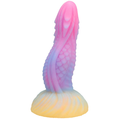 Фэнтезийный фаллоимитатор Doc Johnson Vac-U-Lock x Fantasy Fuckers Dragon's Tongue - фото 3