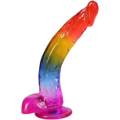 Фаллоимитатор Doc Johnson Crystal Jellies Dildo - фото 1